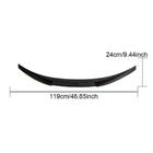 BMW 4 Series F32/F33/F36 2012-2020 M4-Style V1 Spoiler (for F82, Carbon) photo 5