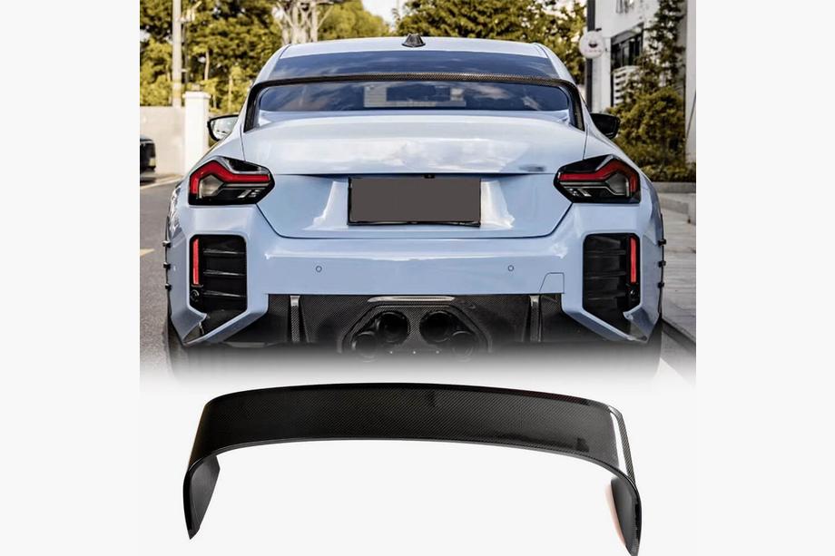 BMW 2 Series G42 2021- V8 Spoiler (Gloss Black) Photo 1