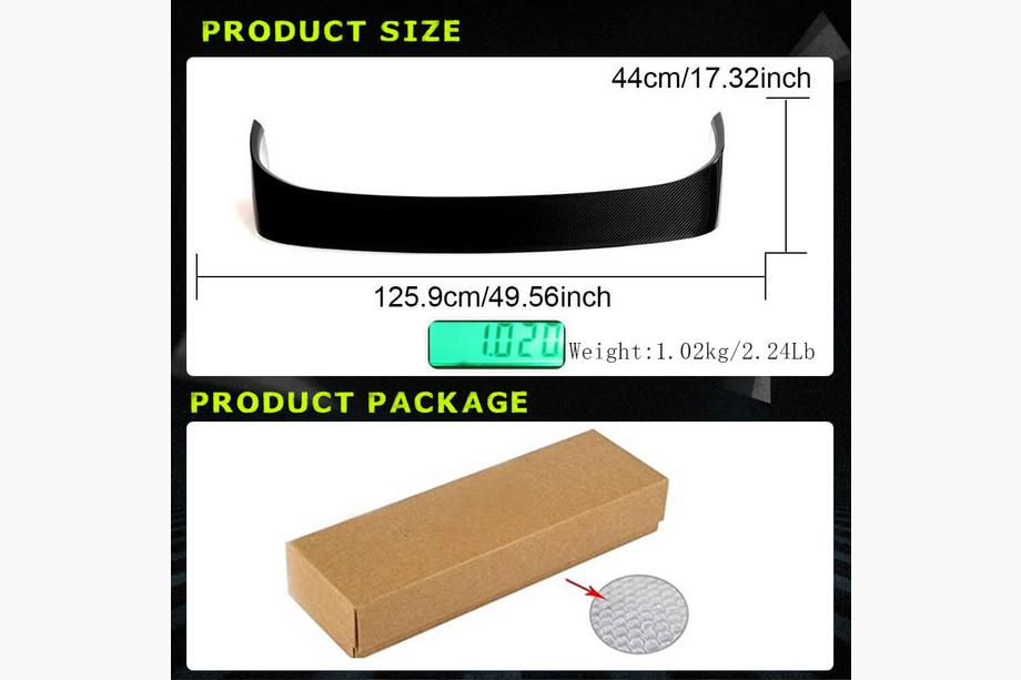 BMW 2 Series G42 2021- V8 Spoiler (Gloss Black) Photo 5