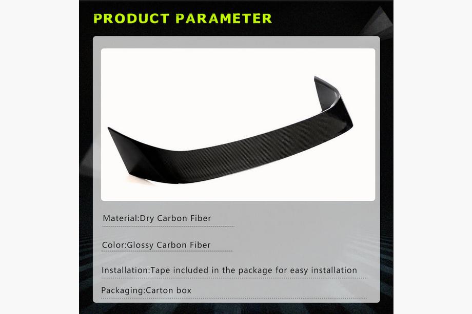 BMW 2 Series G42 2021- V8 Spoiler (Gloss Black) Photo 6