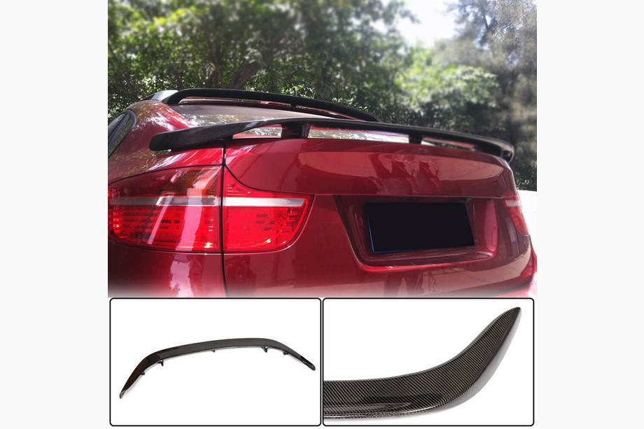 BMW X6 E71 2008–2014 Spoiler V2 (Carbon) Image