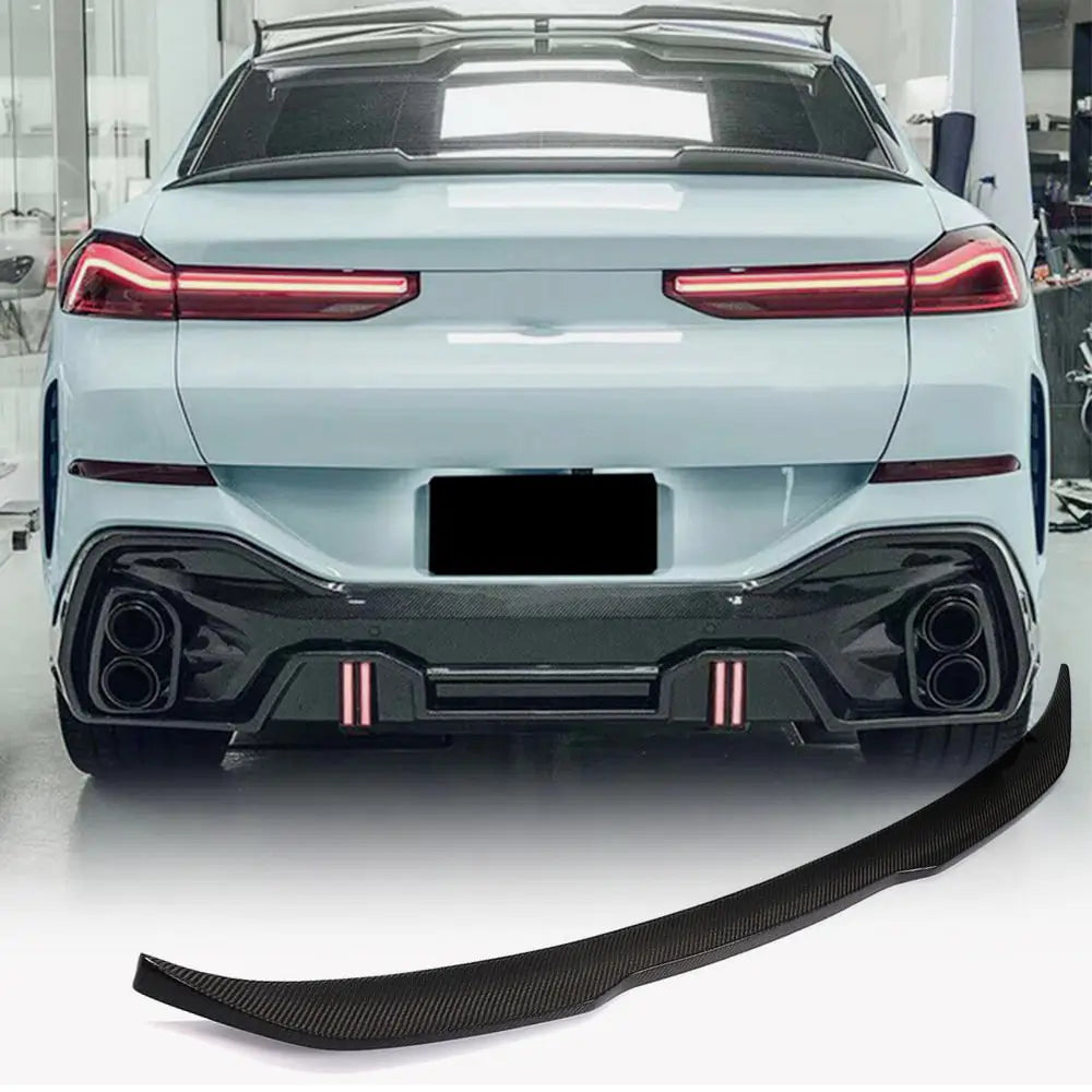 BMW X6 G06 2019–2027 Trunk Lid Spoiler Carbon V2 photo 2