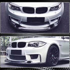 BMW 1 Series E81/E82/E87/E88 2004-2011 Front Bumper Lip V2 for 1M E82 Carbon photo 4