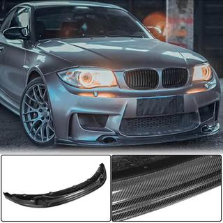 Front Bumper Lip V2 for 1M E82 Carbon BMW 1 Series E81/E82/E87/E88 2004-2011 photo 1