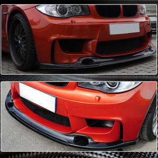 Front Bumper Lip V2 for 1M E82 Carbon BMW 1 Series E81/E82/E87/E88 2004-2011 photo 3