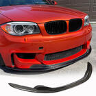 BMW 1 Series E81/E82/E87/E88 2004-2011 Front Bumper Lip V1 for 1M E82, Carbon photo 1