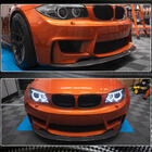 BMW 1 Series E81/E82/E87/E88 2004-2011 Front Bumper Lip V1 for 1M E82, Carbon photo 5