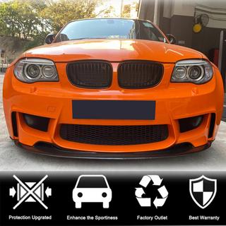 Front Bumper Lip V1 for 1M E82, Carbon BMW 1 Series E81/E82/E87/E88 2004-2011 photo 4