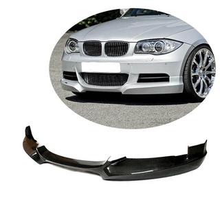 Front Bumper Lip for E82/E88 M-Sport Carbon BMW 1 Series E81/E82/E87/E88 2004-2011 photo 1