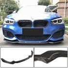 BMW 1 Series F20/F21 2011-2019 Front Bumper Lip V1 for M-Sport 2015-2019, Carbon photo 1