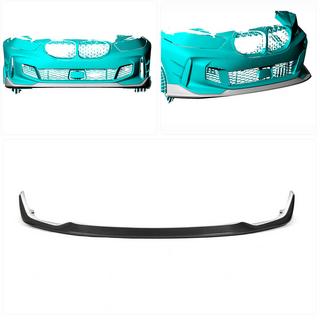 Front Bumper Lip (for M-Sport, Carbon) BMW 1 Series F40 2019-2024 photo 2