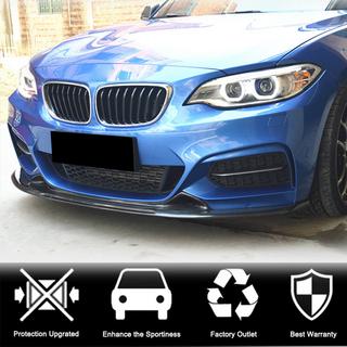 Front Bumper Lip V1 for F22/F23 M-Sport, Carbon BMW 2 Series F22/F23 2014-2021 photo 2