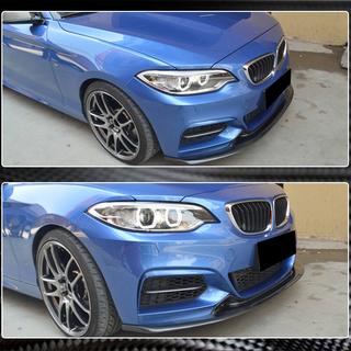 Front Bumper Lip V1 for F22/F23 M-Sport, Carbon BMW 2 Series F22/F23 2014-2021 photo 4