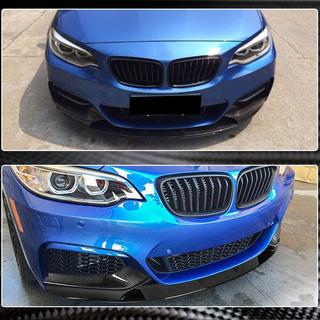 Front Bumper Lip V3 for F22/23 M-Sport, Carbon BMW 2 Series F22/F23 2014-2021 photo 2
