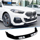 BMW 2 Series Gran Coupe F44 2020-2024 Front bumper lip ABS photo 1