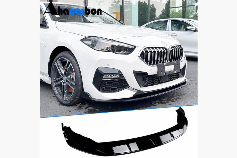 BMW 2 Series Gran Coupe F44 2020-2024 Front bumper lip ABS Image