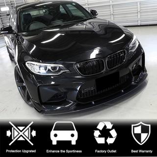 Front Bumper Lip V6 for F87 M2, Carbon BMW 2 Series F22/F23 2014-2021 photo 2