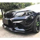 BMW 2 Series F22/F23 2014-2021 Front Bumper Lip V5 (for F87 M2, Carbon) photo 3