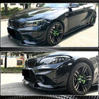 BMW 2 Series F22/F23 2014-2021 Front Bumper Lip V5 (for F87 M2, Carbon) photo 9