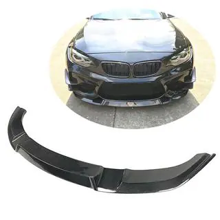 Front Bumper Lip V5 (for F87 M2, Carbon) photo 1