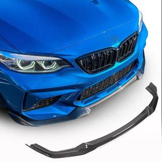 Front Bumper Lip V3 for F87 M2 Competition, Carbon BMW 2 Series F22/F23 2014-2021 photo 1
