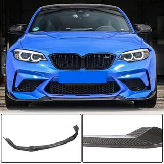 Front Bumper Lip V3 for F87 M2 Competition, Carbon BMW 2 Series F22/F23 2014-2021 photo 2