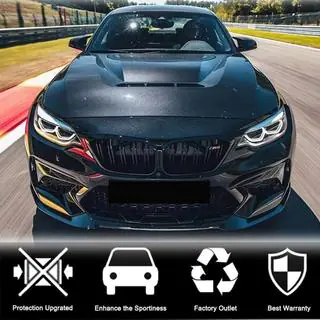 Front Bumper Lip V3 for F87 M2 Competition, Carbon photo 4