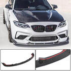 BMW 2 Series F22/F23 2014-2021 Front Bumper Lip V5 for F87 M2 Competition, Carbon photo 1