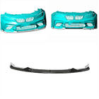 BMW 2 Series F22/F23 2014-2021 Front Bumper Lip V6 for F87 M2 Competition, Carbon photo 2