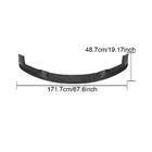 BMW 2 Series F22/F23 2014-2021 Front Bumper Lip V6 for F87 M2 Competition, Carbon photo 6