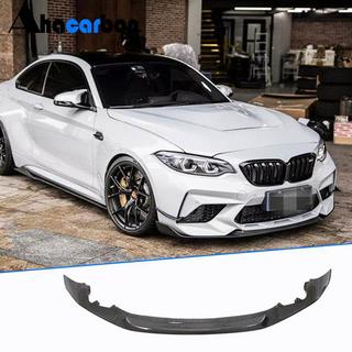 Front Bumper Lip V2 for F87 M2 Competition, Carbon BMW 2 Series F22/F23 2014-2021 photo 1