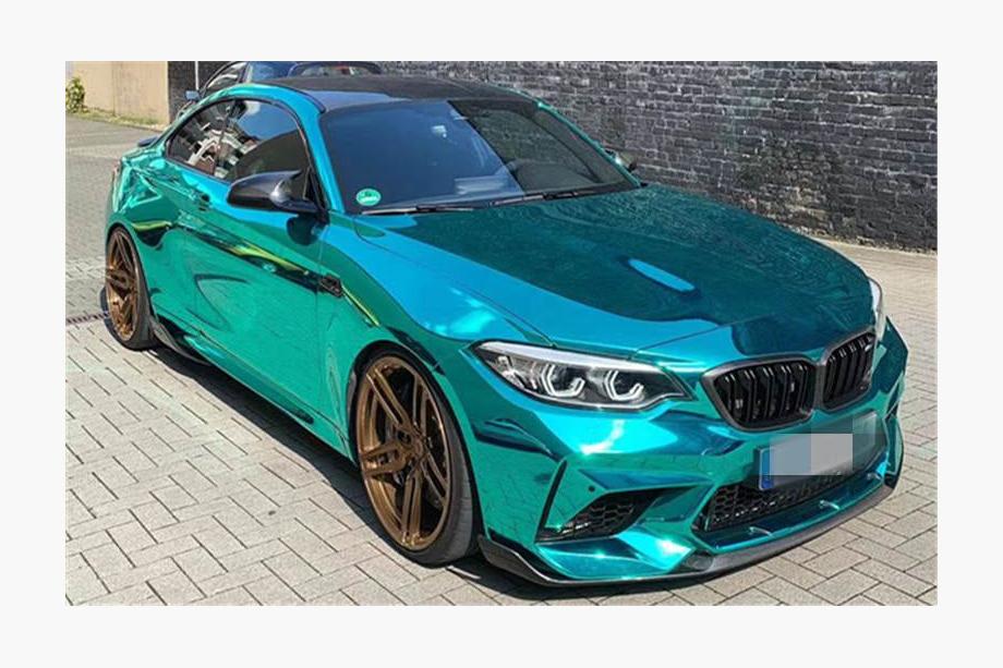 BMW 2 Series F22/F23 2014-2021 Front Bumper Lip V2 for F87 M2 Competition, Carbon Photo 6