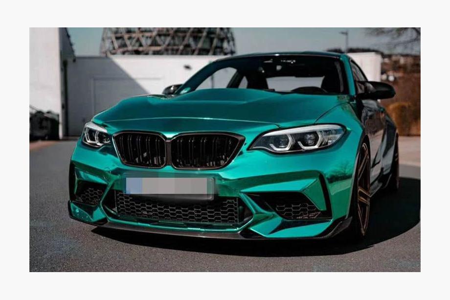 BMW 2 Series F22/F23 2014-2021 Front Bumper Lip V2 for F87 M2 Competition, Carbon Photo 7