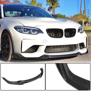 Front Bumper Lip V4 for F87 M2, Carbon BMW 2 Series F22/F23 2014-2021 photo 1