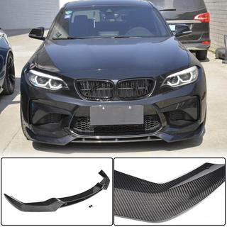 Front Bumper Lip V3 (for F87 M2, Carbon) BMW 2 Series F22/F23 2014-2021 photo 3