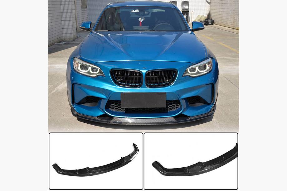 BMW 2 Series F22/F23 2014-2021 Front bumper lip FRP V9 (for F87) Image