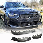 BMW 2 Series G42 2021- Front Bumper Lip (for M-Sport, Carbon) photo 1