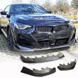 Front Bumper Lip (for M-Sport, Carbon) BMW 2 Series G42 2021- photo 1