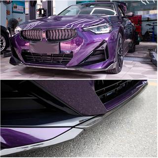 Front Bumper Lip (for M-Sport, Carbon) BMW 2 Series G42 2021- photo 2