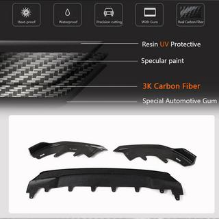 Front Bumper Lip (for M-Sport, Carbon) BMW 2 Series G42 2021- photo 3