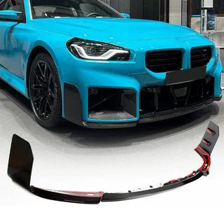 Front Bumper Lip V1 (for G87, Carbon) BMW 2 Series G42 2021- photo 1