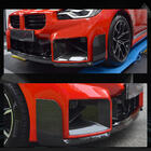 BMW 2 Series G42 2021- Front Bumper Lip Carbon V2 (for G87) photo 7