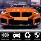 BMW 2 Series G42 2021- Front Bumper Lip Carbon V2 (for G87) photo 8