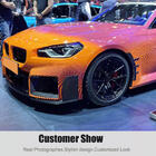 BMW 2 Series G42 2021- Front Bumper Lip Carbon V2 (for G87) photo 10
