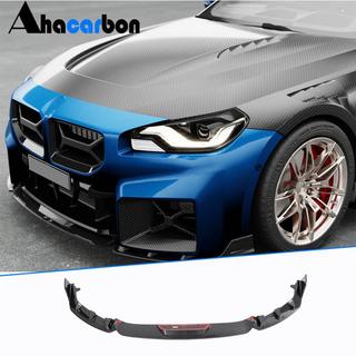 Front Bumper Lip V2 for G87, Carbon BMW 2 Series G42 2021- photo 1