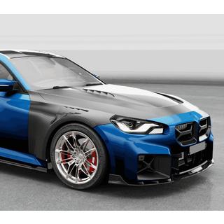 Front Bumper Lip V2 for G87, Carbon BMW 2 Series G42 2021- photo 2