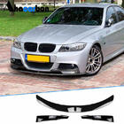 BMW 3 Series E90/E91 2005-2011 Front Bumper Lip ABS V1 (2008-2011 M-Sport) photo 1