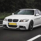 BMW 3 Series E90/E91 2005-2011 Front Bumper Lip ABS V1 (2008-2011 M-Sport) photo 2