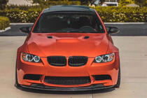 BMW 3 Series E92/E93 2006–2013 Front Bumper Lip Hamman-Style V1 for M3, Carbon photo 2