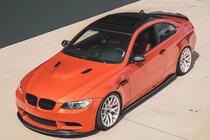 BMW 3 Series E92/E93 2006–2013 Front Bumper Lip Hamman-Style V1 for M3, Carbon photo 3